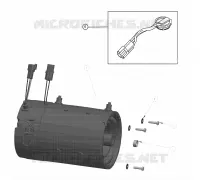 DRIVE LINE, MOTOR, 5.0 HP HD