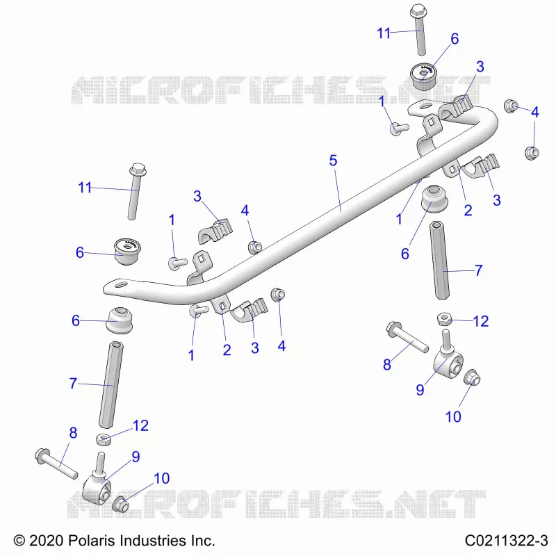 SUSPENSION, BARRE STABILISATRICE