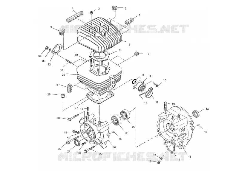 CARTERS MOTEUR AND CYLINDRE