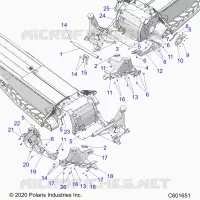 CHASSIS, BULKHEAD ASM.