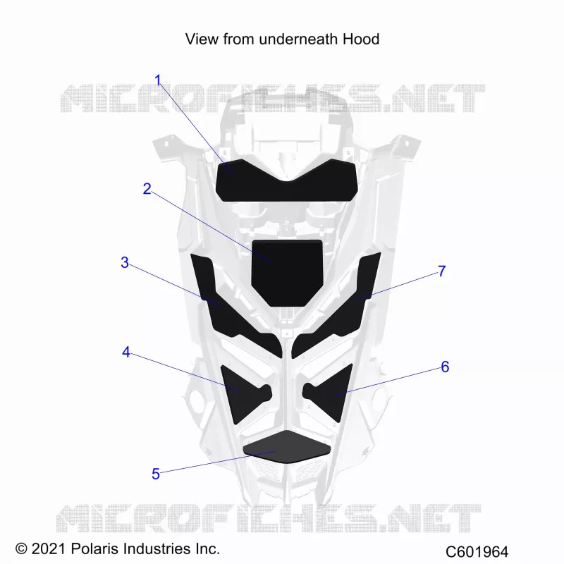 CAPOT FOAM/SEAL