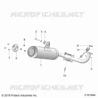 ENGINE, ECHAPPEMENT
