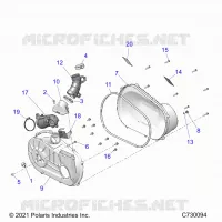 SYSTÃˆME DE TRANSMISSION, CLUTCH COVER AND DUCTING