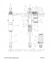 AMORTISSEUR ARRIERE,HI/LO, SNOW CHECK (7044383)