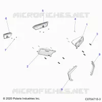 ELECTRICITE, HEADLIGHTS AND TAILLIGHTS