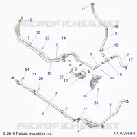 REFROIDISSEMENT ROUTING MANIFOLD