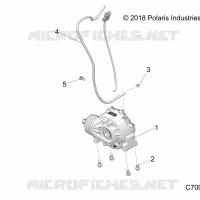 SYSTÃˆME DE TRANSMISSION, FRONT GEARCASE