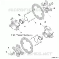 SUSPENSION, PORTE BAGAGES ARRIERE AND HUB