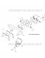FREIN AVANT CALIPER