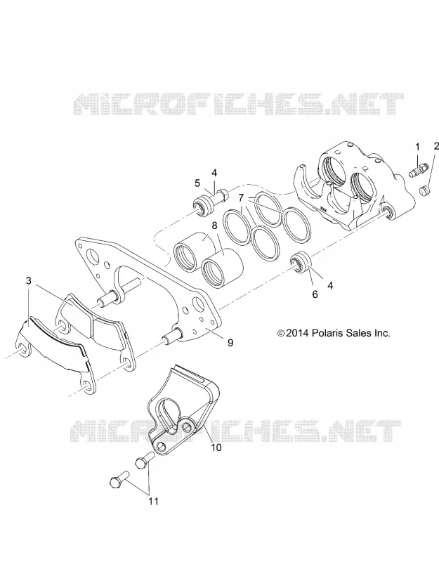 FREIN AVANT CALIPER