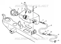 RESERVOIR D'HUILE ASSEMBLY Trail Blazer W937221 (4924082408007A)