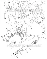 POMPE A HUILE 700 XCR 0985678(A) and EUROPEAN 700 XCR E985678 (4943114311D003)
