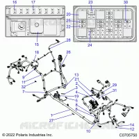 ELECTRICITE, WIRE HARNESS, CHASSIS