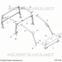 CHASSIS, CAB CADRE