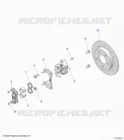 BRAKES, ETRIER DE FREIN ARRIERE
