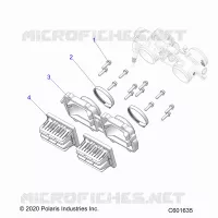 ENGINE, REED VALVE AND CORPS DE PAPILON ADAPTOR