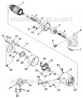 DEMARREUR WIDETRAK LX 0962064 and EUROPEAN WIDETRAK LX E962064 (4931643164D003)