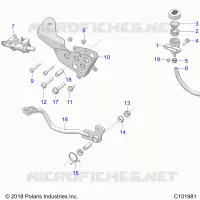 BRAKES, BRAKE PEDAL AND MAITRE CYLINDRE