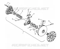 EMBRAYAGE DE TRANSMISSION SPORT 0960443, SPORT TOURING 0960243  AND EUROPEAN SPORT TOURI (4932223222C005)