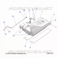 SYSTÃˆME D'ALIMENTATION, FUEL TANK ASM.