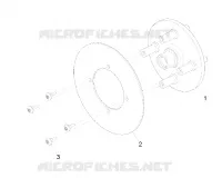 ROUES, COMPONENTS, END, 7.56 INCH, DISC 4 BOLT