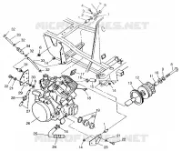 SUPPORT MOTEUR SWEDISH 4x4 400L S948140 (4926912691A010)