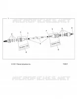 DRIVE TRAIN, HALF ARBRE DE TRANSMISSION ARRIERE