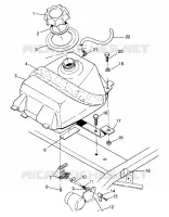 CARBURANT TANK Scrambler W967840 (4935823582A012)