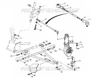 TRIANGLES SUSPENSIONS  6x6 300 W948730 (4926792679B007)
