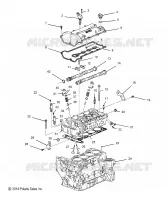 CYLINDRE HEAD AND RELATED PARTS