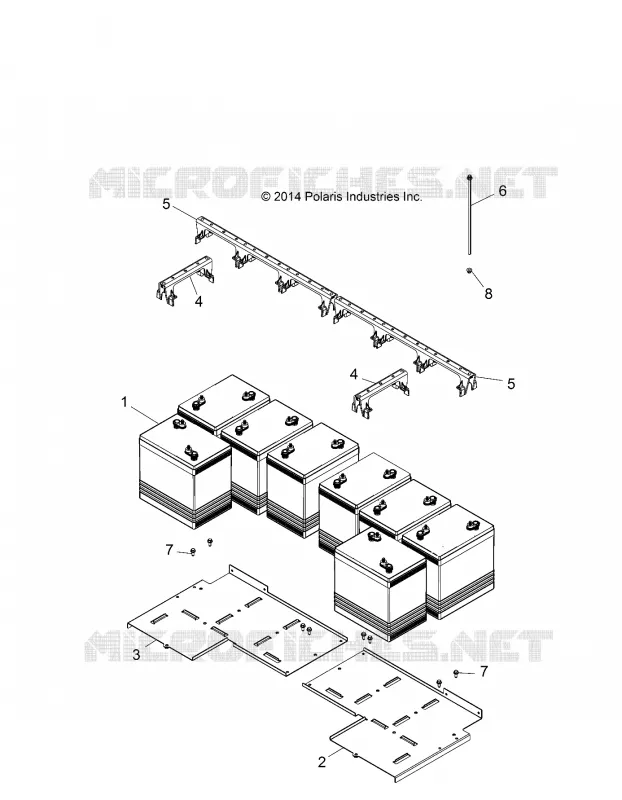 ELECTRICITE, BATTERIES AND MOUNTING