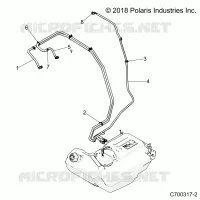 BODY, CARBURANT LINES, STD. 