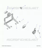ELECTRICITE, HORN AND LICENSE PLATE LIGHT
