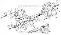 PONT/FREIN AND COUVERCLE DE CHAINEE MOUNTING XPLORER 300 W969130 (4935903590C005)