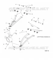 SUSPENSION AVANT A-ARMS