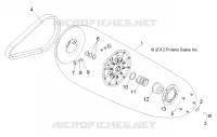 SYSTÈME DE TRANSMISSION, SECONDARY CLUTCH