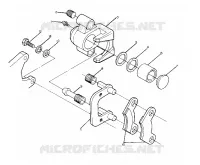 ETRIER DE FREIN INTERMEDIAIRE ASSEMBLY  BIG BOSS 4X6 (4919801980019A)