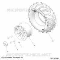 ROUES, REAR