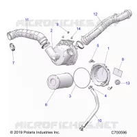 ENGINE, PRISE D'AIR SYSTEM
