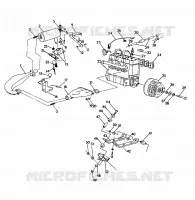 SUPPORT MOTEUR RXL/RXL SKS (4921322132031A)