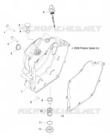 CARTERS MOTEUR COVER, RH