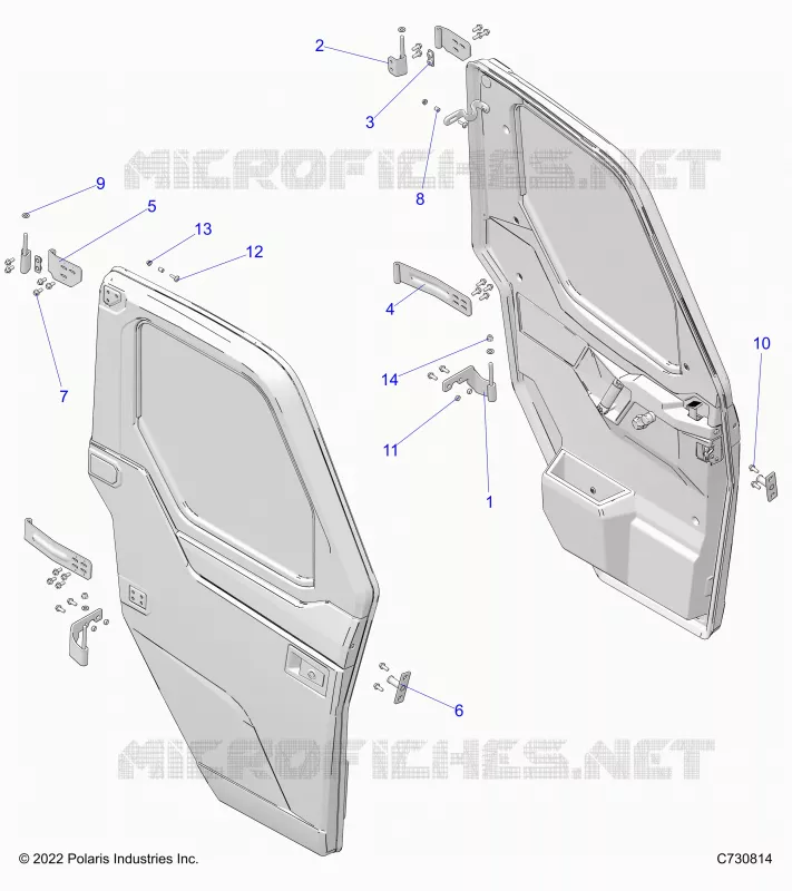 PORTES, FULL, MOUNTING