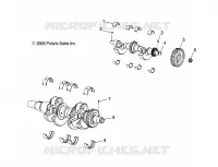 MOTEUR, VILEBREQUIN AND BALANCE SHAFT