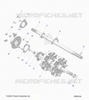 DRIVE TRAIN, JACKSHAFT AND ARBRE DE TRANSMISSION