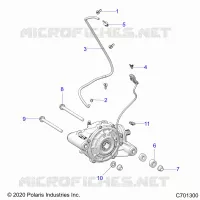 SYSTÃˆME DE TRANSMISSION, FRONT GEARCASE MOUNTING