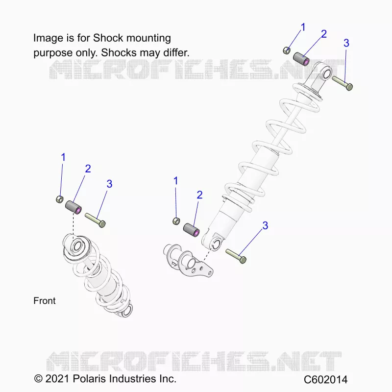 SUSPENSION, SUPPORT AMORTISSEUR , REAR SUSP.