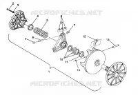 EMBRAYAGE DE TRANSMISSION ASSEMBLY TRAIL DELUXE/0930243 (4923222322026A)