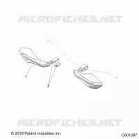 STEERING, HAND GUARDS