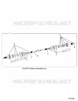 SYSTEME DE TRANSMISSION, FRONT HALF SHAFT