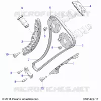 CHAINE DE DISTRIBUTION AND SPROCKET
